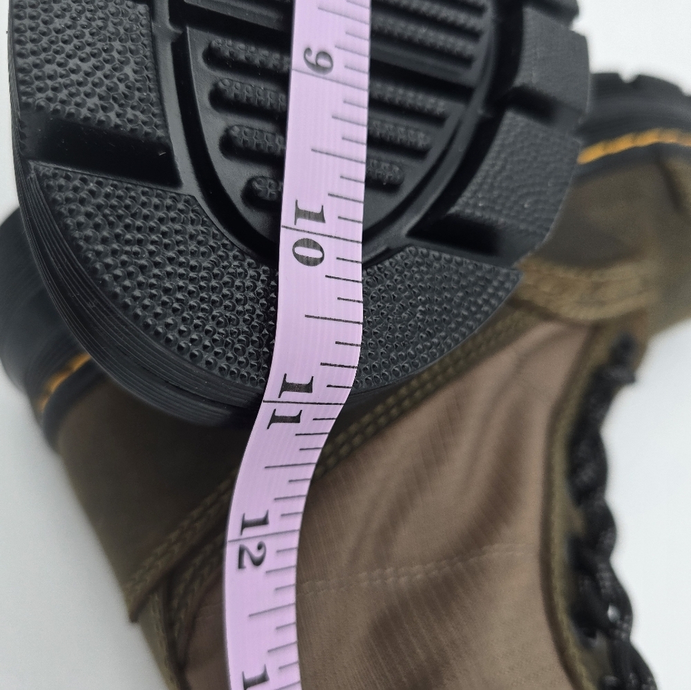 Dr. Martens Combs Jungle Zip Boots Ladies Size 7 Tactical Dark Khaki Lace-Up NEW - Picture 16 of 16